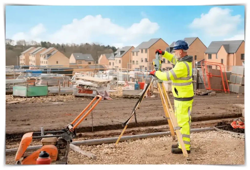 Total station site survey