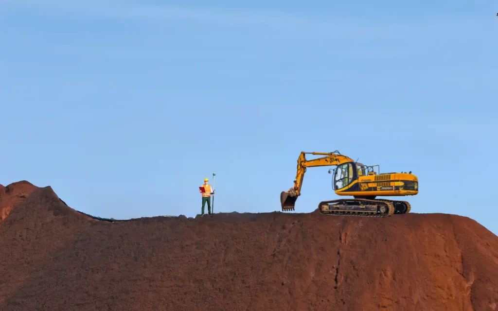 Soil Stockpile Volume Determination Survey