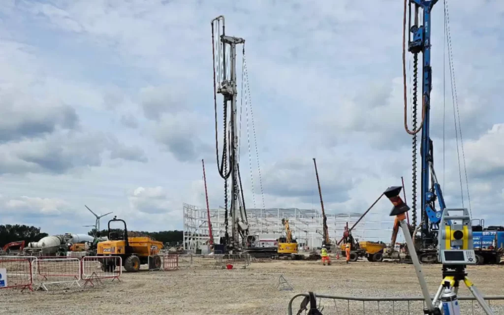 Drilling Concrete Piles